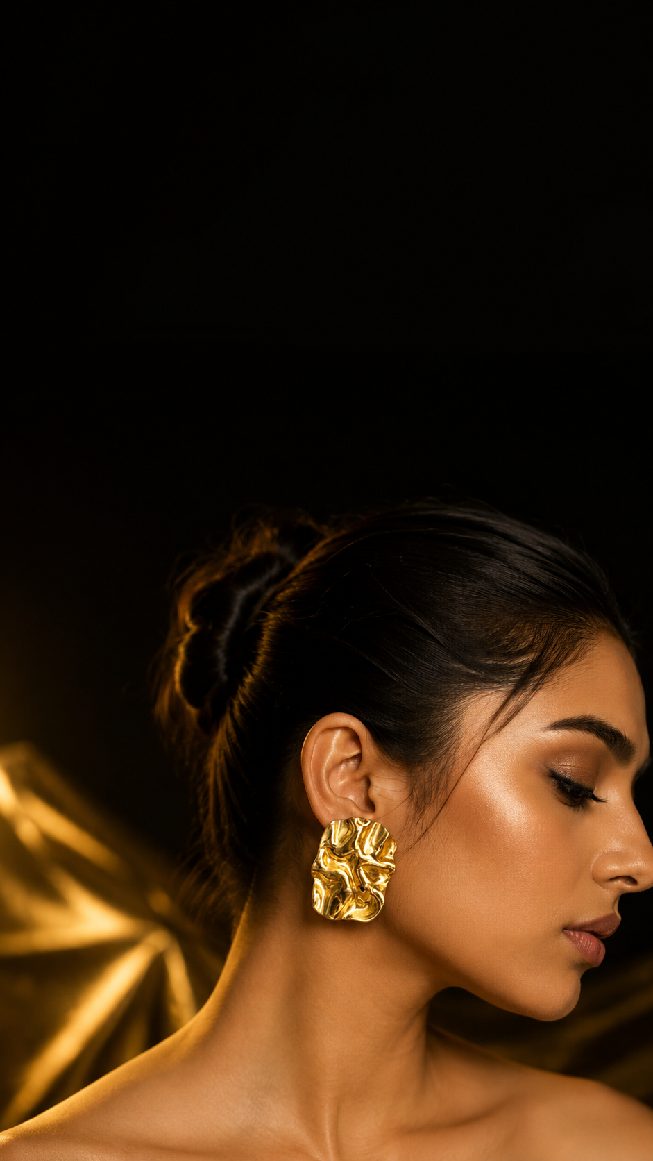 Molten Muse Anti-Tarnish Earrings
