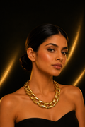 Bold Chain Statement Necklace