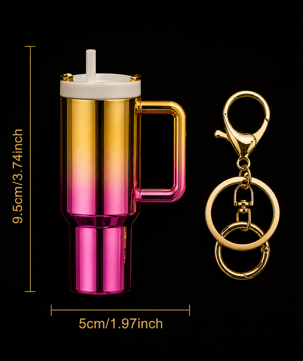 Tumbler Keychain